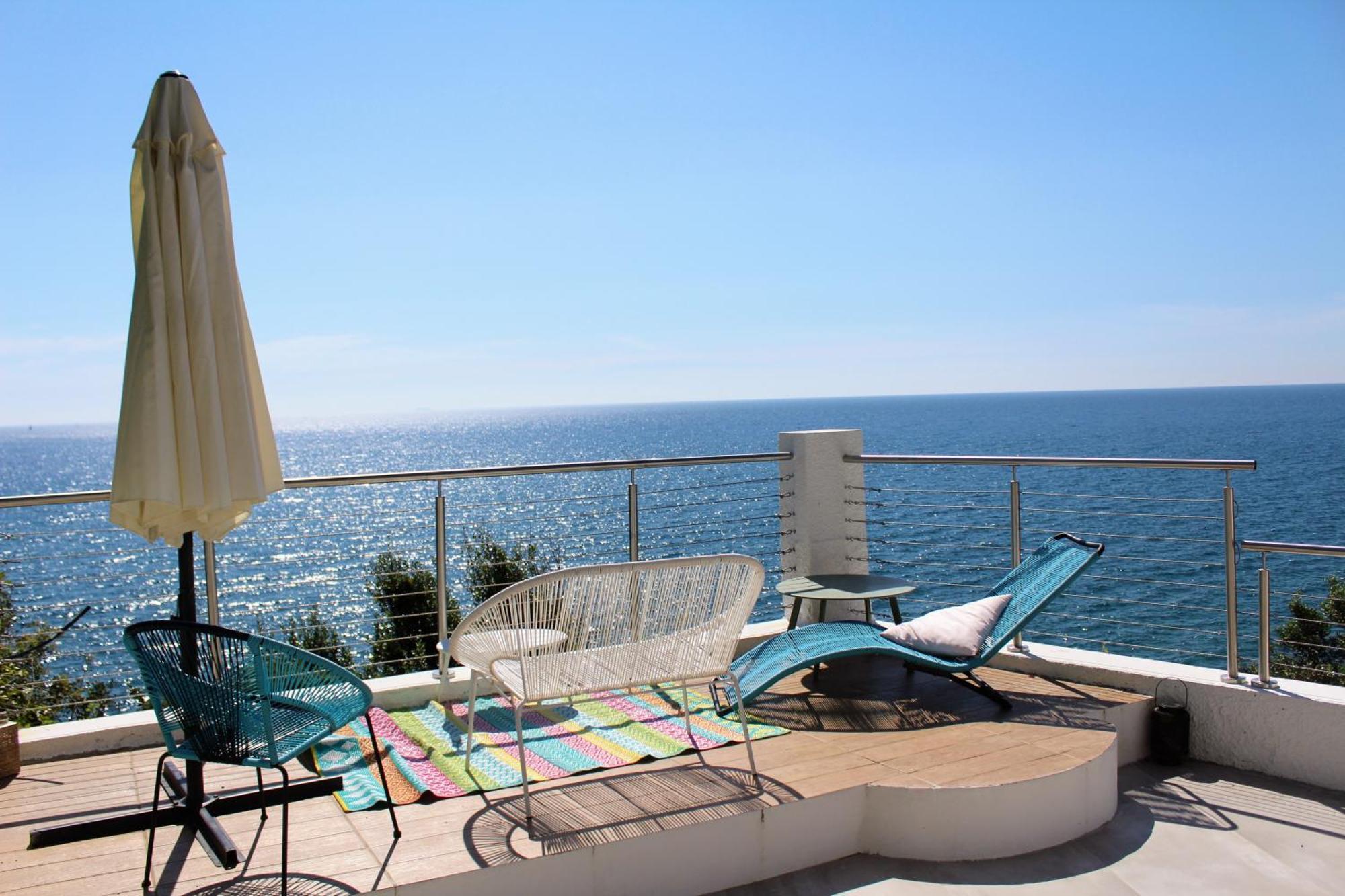 Conca Verde C21- Beach Front Little Villas Pool, Private Jacuzzi Sea View Andora Экстерьер фото